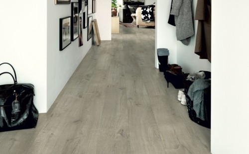 Замковая ПВХ плитка PERGO MODERN PLANK OPTIMUM CLICK Дуб морской серый V3131-40107